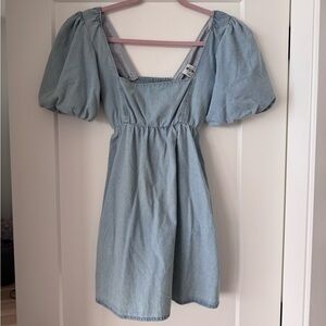 Show Me Your MuMu Denim Dress